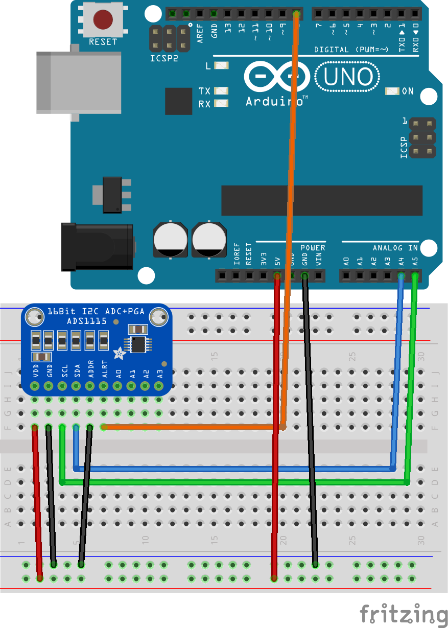 Arduino with ADS1115 - DIY Electronics Project